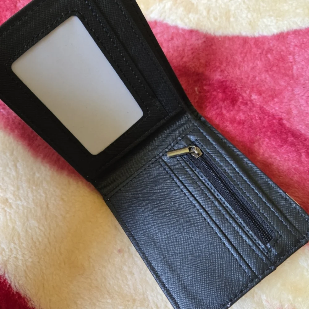 New Jack skellington nightmare before Christmas Halloween horror leather wallet
